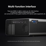 thumbnail of Projecteur LED HD 1280x720 2200LM Portable HDMI VGA USB Home Cinema YONIS
