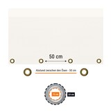 thumbnail of 280 g/m² weiss 5 x 7 (35m²) Abdeckplane