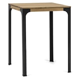 thumbnail of Bristol Bistrotisch 59x59x108cm  Anthrazit, Massives Kiefernholz mit Antik-Effekt- Finish, Industriestil, Box Furniture
