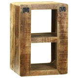 thumbnail of Helloshop26 - Meuble TV rectangulaire moderne rangement 36 x 30 x 54 cm en bois de manguier massif marron 02_0058081