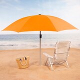 thumbnail of Aktive Guarda-sol de praia 8 varetas 220 cm laranja c/cabide