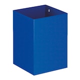 thumbnail of PROREGAL Viereckiger Papierkorb zur optionalen Wandmontage | 21 Liter | Blau