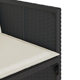 thumbnail of vidaXL 9-tlg. Garten-Essgruppe mit Kissen Schwarz Poly Rattan