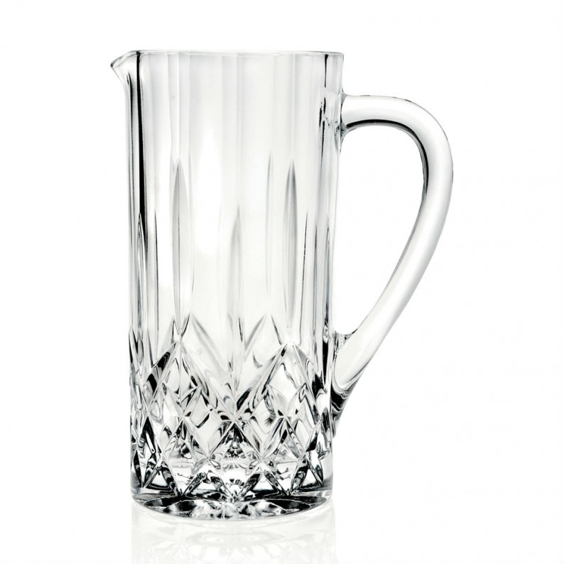 RCR Brocca Cilindrica Opera in Vetro Sonoro Lt 1,2