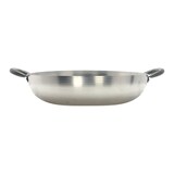 thumbnail of Mamù Weiße Aluminiumpfanne mit Eisengriff, Ø 22 cm, für den privaten oder professionellen Gebrauch