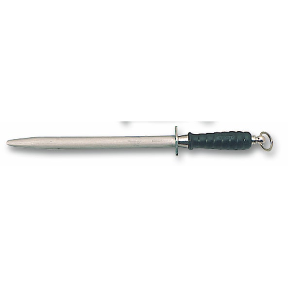 Matfer Fusil mèche de boucher ronde chrome noir fin 30 cm Matfer - 125042