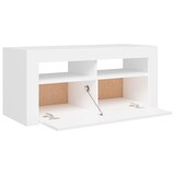 thumbnail of vidaXL TV-Schrank mit LED-Leuchten Weiß 90x35x40 cm