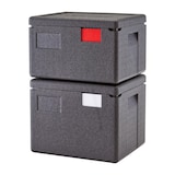 thumbnail of CAMBRO - EPP280-110 - Contenedor isotérmico con carga superior Cam Gobox GN 1/2 22,3 L - 39 x 33 x 31,6 cm (Ext) - 33 x 27 x 25,3 cm (Int) - Negro