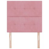 thumbnail of vidaXL Kopfteil Wandmontiert mit Kopfteil Rosa 100 cm Samt