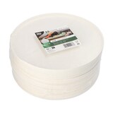 thumbnail of 25 Teller Zuckerrohr `pure` rund Ø 22 cm · 1 cm weiss `Cella`