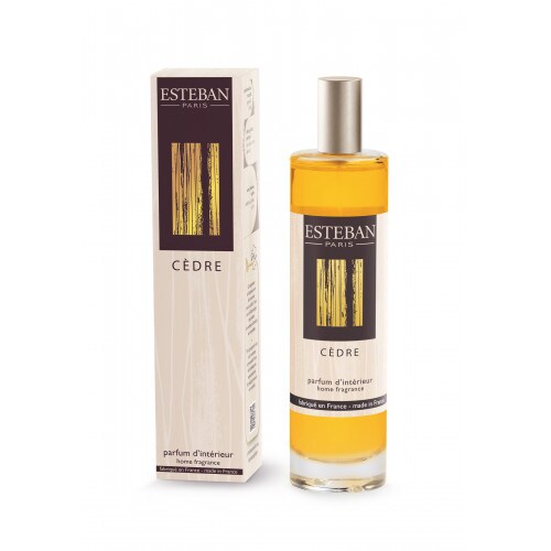 Vaporisateur 75ml Cedre ESTEBAN 7.5 cl Transparent Rond Verre Esteban