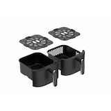 thumbnail of Friteuse à air chaud Air fryer double panier 5L 2000W Noir  FG3301 usage non-intensif Fagor