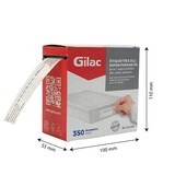 thumbnail of GILAC Étiquettes de traçabilité alimentaire repositionnables - boite de 350 - Blanc G902002