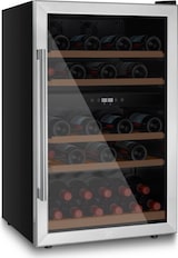 thumbnail of Les Petits Champs Weinkühlschrank 53 Flaschen CAVCD53, Kapazität 128L, 2 Temperaturzonen, Elegantes Design aus Edelstahl, Anti-UV, LED