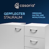 thumbnail of CASARIA® Waschbeckenunterschrank mit 3 Schubladen 63x54x30cm Badezimmer Unterschrank Weiß