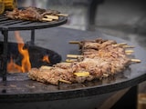 thumbnail of PURLINE Barbecue in acciaio corten con piastra e griglia EFP56CO