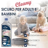 thumbnail of PHURE Detergente Igienizzante Concentrato per Robot Lavapavimenti Multisurface pulizia senza aloni 1L (FLOREALE)