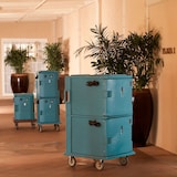 thumbnail of CAMBRO - UPCH16002-110 - Carro isotérmico GN con puertas calefactadas - 73 x 84,7 x 137,5 cm - Azul pizarra