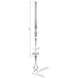 thumbnail of vaiotec TOPLINE Geschirrwaschbrause mit Schwenkauslauf & 2 Mischventilen - Einloch, 105 x 350 mm