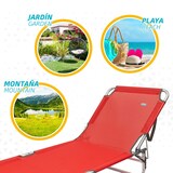 thumbnail of Tumbona de playa plegable con respaldo reclinable Aktive Beach