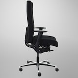 thumbnail of Bisley Titanos Schwerlast Chefsessel Bürostuhl 200kg Belastbarkeit in schwarz - PC Stuhl mit Armlehne, Lordosenstütze, Drehstuhl mit Rollen für