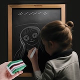 thumbnail of Apagador de quadro de giz em feltro Europel 120x50x35 mm - 10 peças