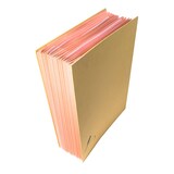 thumbnail of Exacompta 22209E 5x Unterschriftenmappe aus Recycling-Karton mit dehnbarem Faltenrücken, 20 Fächer, für Format DIN A4 - Forever - Kraft braun