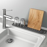 thumbnail of Geschirr-Abtropfmatte 40x8cm Geschirrabtropfmatte grau Spülmatte Spülunterlage