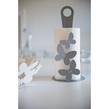 thumbnail of Suporte de rolo de mesa Butterfly branco, aço moderno para até 3 rolos, ideal para banheiro e cozinha, feito na Itália