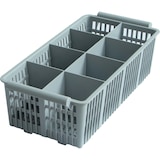 thumbnail of METRO Professional Bestekmand, PP plastic, 50 x 23 cm, met 8 vakken, grijs