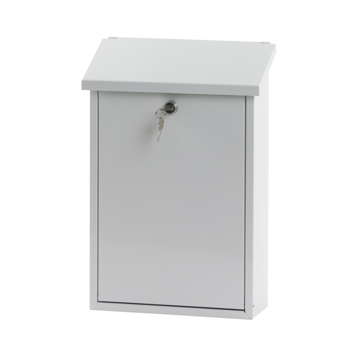 V-part Brievenbussen Metaal 125 mm 277 mm 410 mm wit