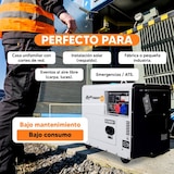 thumbnail of DG7800SE-T Generador Eléctrico Diésel 7,9 kVA (400) / 6 kW (230) ITCPower Insonorizado Full Power