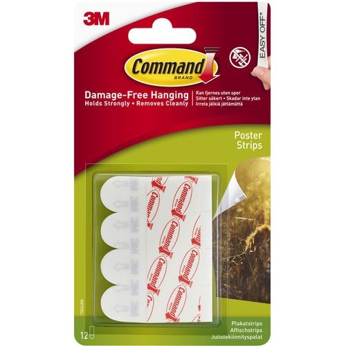 Command™ Klebepads Weiß 12 Stück