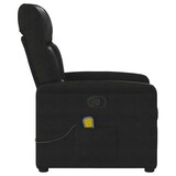 thumbnail of vidaXL Massagesessel Schwarz Mikrofasergewebe