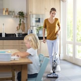 thumbnail of Bissell Crosswave Cordless Beutellos Blau, Silber