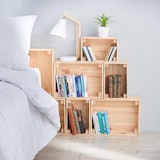 thumbnail of WellHome - Caja de Madera maciza en tono natural 30x15x40cm