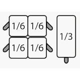 thumbnail of SARO Pastamandensets 4x 1/6 + 1x 1/3