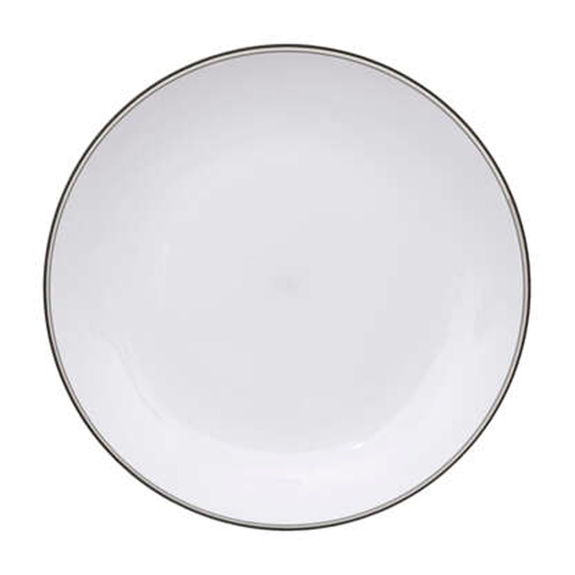 FIVE - Teller 25 cm grau