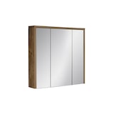 thumbnail of Armoire miroir 3 portes – 80 cm – Finition Chêne Hunton – HAMPTON