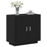 thumbnail of vidaXL Sideboard Schwarz Eiche 80x40x75 cm Holzwerkstoff