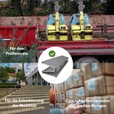 thumbnail of DREIBREIT by TRUTZHOLM 3-fach Auffahrrampe klappbar Alu  255cm 115 cm Breite 1020kg grau gelocht