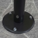 thumbnail of Structure de pergola HWC-A22, pergola annexe jardin pavillon terrasse armature, acier 3x3m