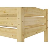 thumbnail of Etagenbett extra stabil Kiefer 80x190 cm, Nische 100 cm, mit 2 Rollroste 60.16-08-190