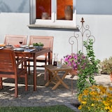 thumbnail of Relaxdays Rankgitter, Metall, Vintage, HxB: 116 x 35 cm, Rankhilfe Kletterpflanzen, zum Stecken, Rankspalier, braun