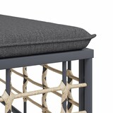 thumbnail of vidaXL 5-tlg. Garten-Lounge-Set mit Kissen Anthrazit Poly Rattan