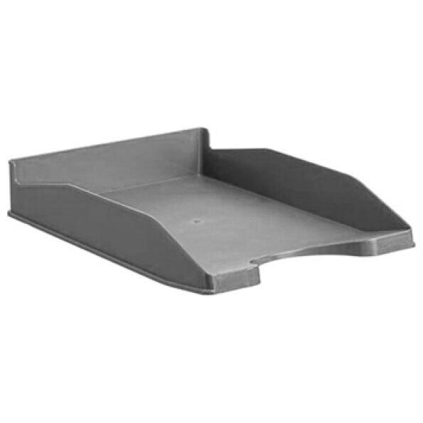 Graue Schreibtischablage