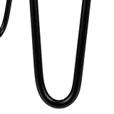 thumbnail of Relaxdays Blumenhocker, Akazienholz, rund, für Blumentöpfe, Pflanzkübel, Retro Blumenständer HD: 42x25 cm, braun/schwarz