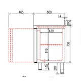 thumbnail of MESA FRÍA SNACK REFRIGERACIÓN S-LINE, 2000