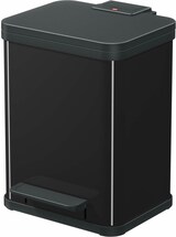 thumbnail of Treteimer Öko uno Plus M, Abfalleimer, Mülleimer, Stahlblech, Schwarz, 17 L, 0619-260