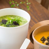 thumbnail of BIOZOYG 500 Stück Einwegbecher 300ml Speisebecher Suppenbecher Einweg-Schale Take-away-Becher Bio-Becher aus Karton, ideal für Suppen und Speiseeis